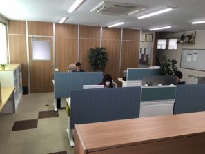 新しい事務所1F事務スペースです。 新しい事務所1F事務スペースです。