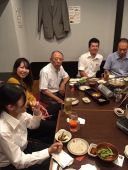 新人歓迎会です。