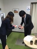 毎日一歩一歩です。
