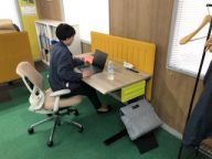 今日のオフィスです。