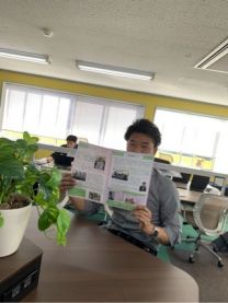 取材がきました( `ー´)ノ 取材がきました( `ー´)ノ