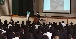 袋井高校で話させていただきました! 袋井高校で話させていただきました!