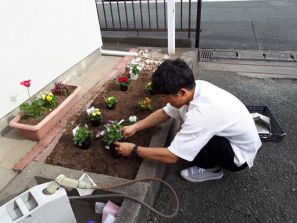 耕しました!! 耕しました!!